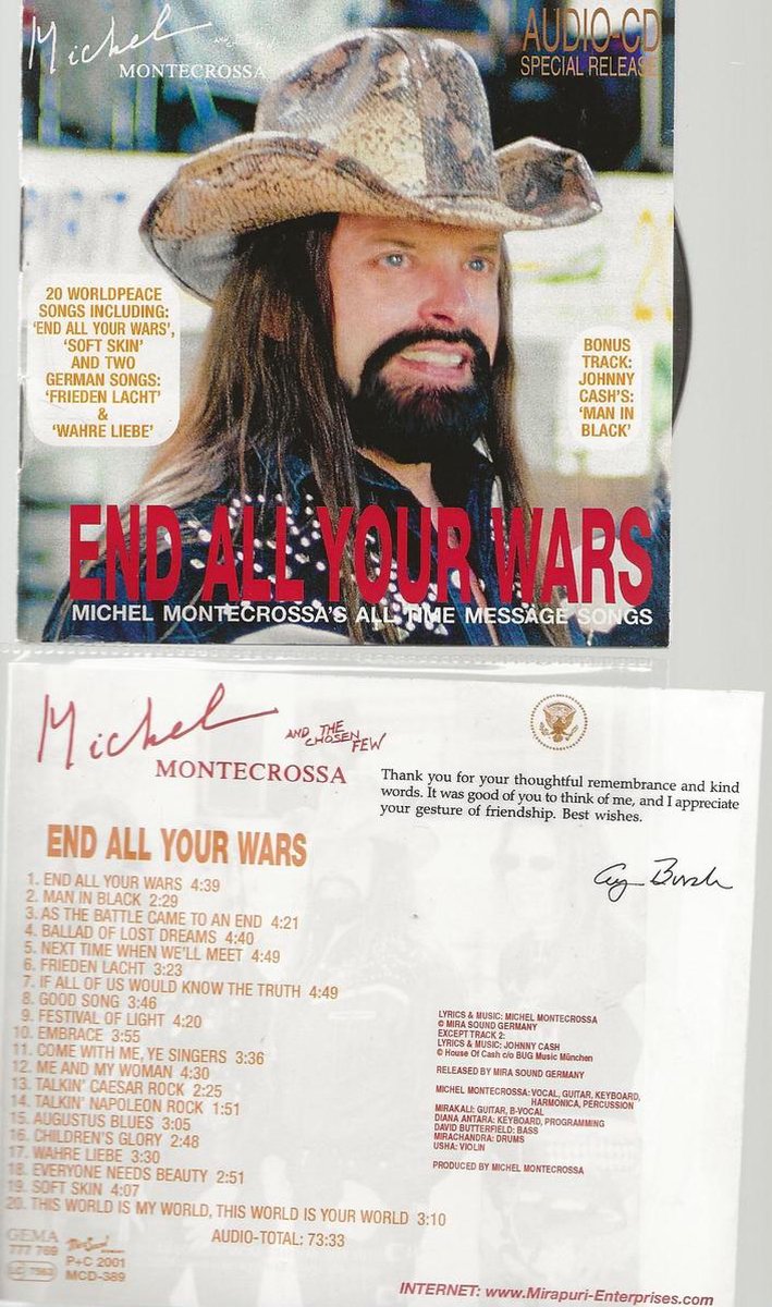 MICHEL MONTECROSSA - END ALL YOUR WARS