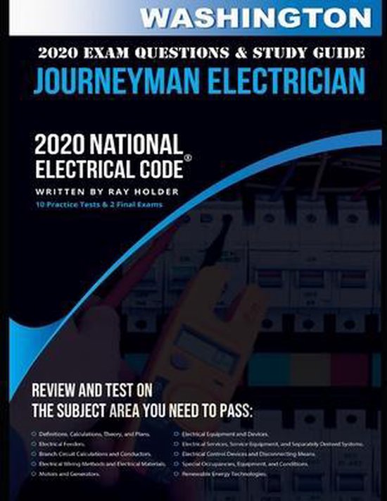 Washington 2020 Journeyman Electrician Exam Questions and St ... - cover