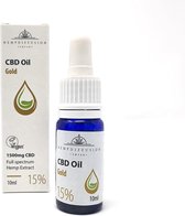 HempDiffusion CBD Olie  15% 10ml     100% Zwitsers hemp extract