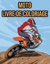Moto Livre de Coloriage