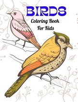 Birds Coloring Book For Kids
