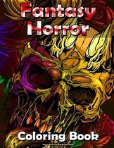 Fantasy Horror Coloring Book For Adults