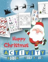 Happy Christmas Activity Book For Kids