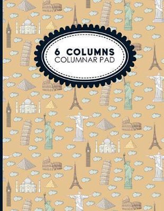 Six Columns Columnar Pad 6 Columns Columnar Pad 9781979749718