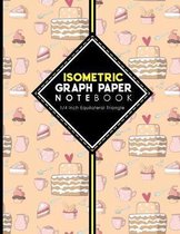 Isometric Graph Paper Notebook: 1/4 Inch Equilateral Triangle