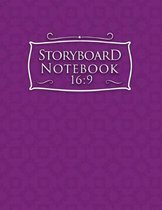 Storyboard Notebook 16: 9: Storyboarding Paper