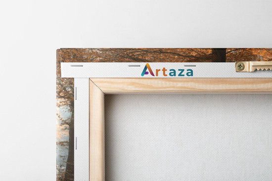 Artaza - Peinture sur toile - Cerf dans la forêt - Automne - 50x50 - Photo sur toile - Impression sur toile