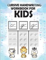 Cursive handwriting workbook for kids