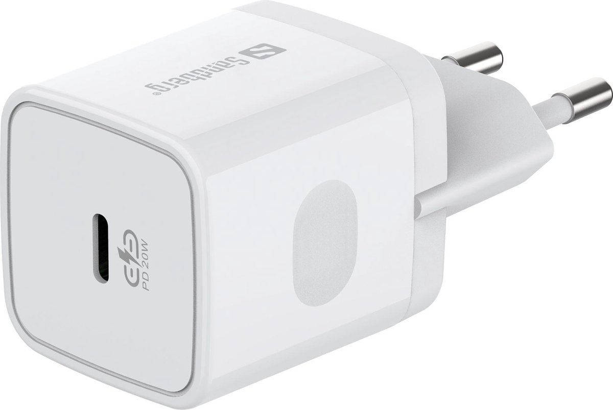 Sandberg - 441-45 - Snellader - USB-C - Wit