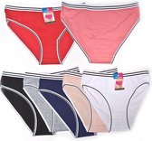 Dames slips multipack 8 stuks onderbroeken dames slips katoenen dames ondergoed maat XS