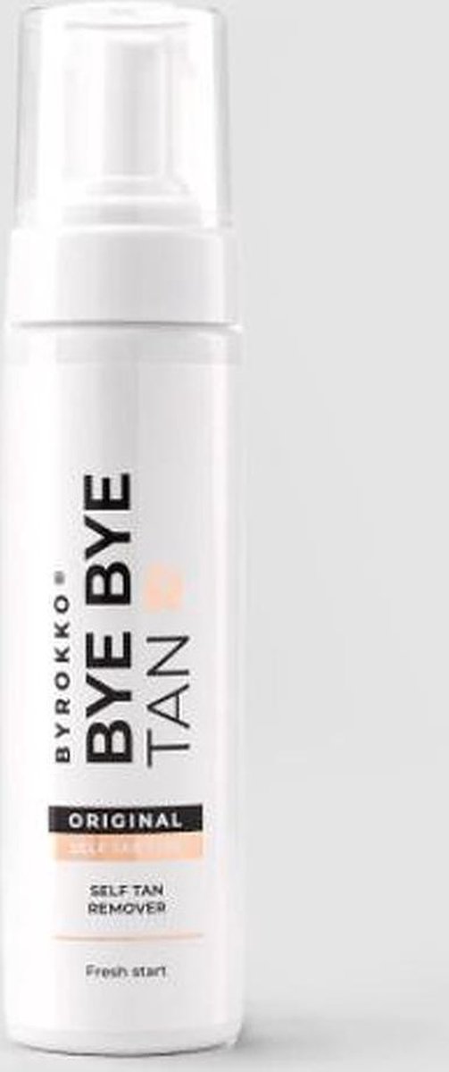 BYROKKO - Bye Bye Tan - Verwijder jouw nep bruiner - Voorbereider nieuwe tan - SELF TAN REMOVER (200 ML)