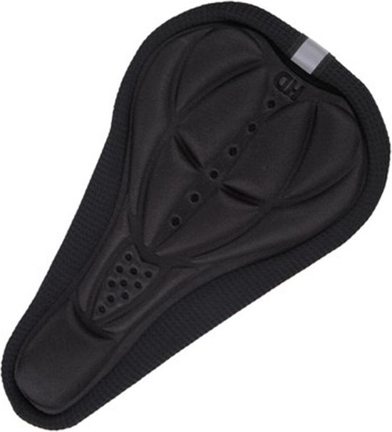 Comfortabele zadelhoes - Fietszadel overtrek - Fietszadelhoes voor Heupbescherming - Fiets Zadel 3D -Zitkussen Fietsen Zadel Voor Fiets Accessoires -comfortabele zadelmat -Fietszadel- Waterdicht -Zwart 3 stuks — afbeelding 5