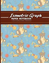 Isometric Graph Paper Notebook: 1 Inch Equilateral Triangle