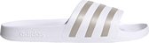 Adidas slippers Adilette - UK 10 (maat 44,5) - wit/zilver