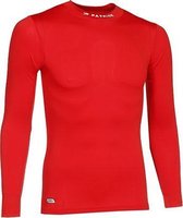 Patrick Shirt Opstaande Kraag Heren - Rood | Maat: M