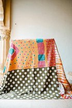 Vintage kantha quilt - sprei - deken