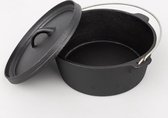 Dutch Oven pan - 25x13cm - Gietijzeren Pan - BBQ Pan