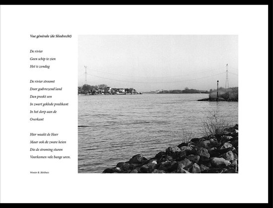 Acacia – Vue générale  – maçonniek gedicht in fotolijst zwart aluminium 30 x 40 cm