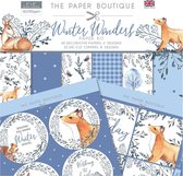 The Paper Boutique Papierset - Winter Wonders - 8x8 inch - 36 + 32 stuks