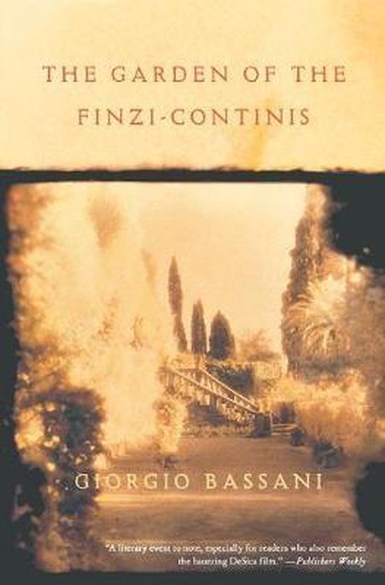 The Garden of the Finzi-Continis - cover