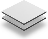 Keukenachterwand wit mat 3 mm - 190x100cm