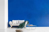 Behang - Fotobehang Muur - Verf - Blauw - Breedte 420 cm x hoogte 280 cm