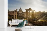 Behang - Fotobehang Forum Romanum - Italië - Architectuur - Breedte 600 cm x hoogte 400 cm