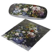 Goebel® - Auguste Renoir | Brillenkoker "Lente Bloemen" | Inclusief brillendoekje