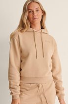 NA-KD Organic Logo Basic Dames Trui - Maat XS