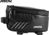 Arrow Frametas fiets met smartphonevak - Afneembare fietstas - Smartphonehouder - Touchscreen - Waterdicht - Waterafstotend