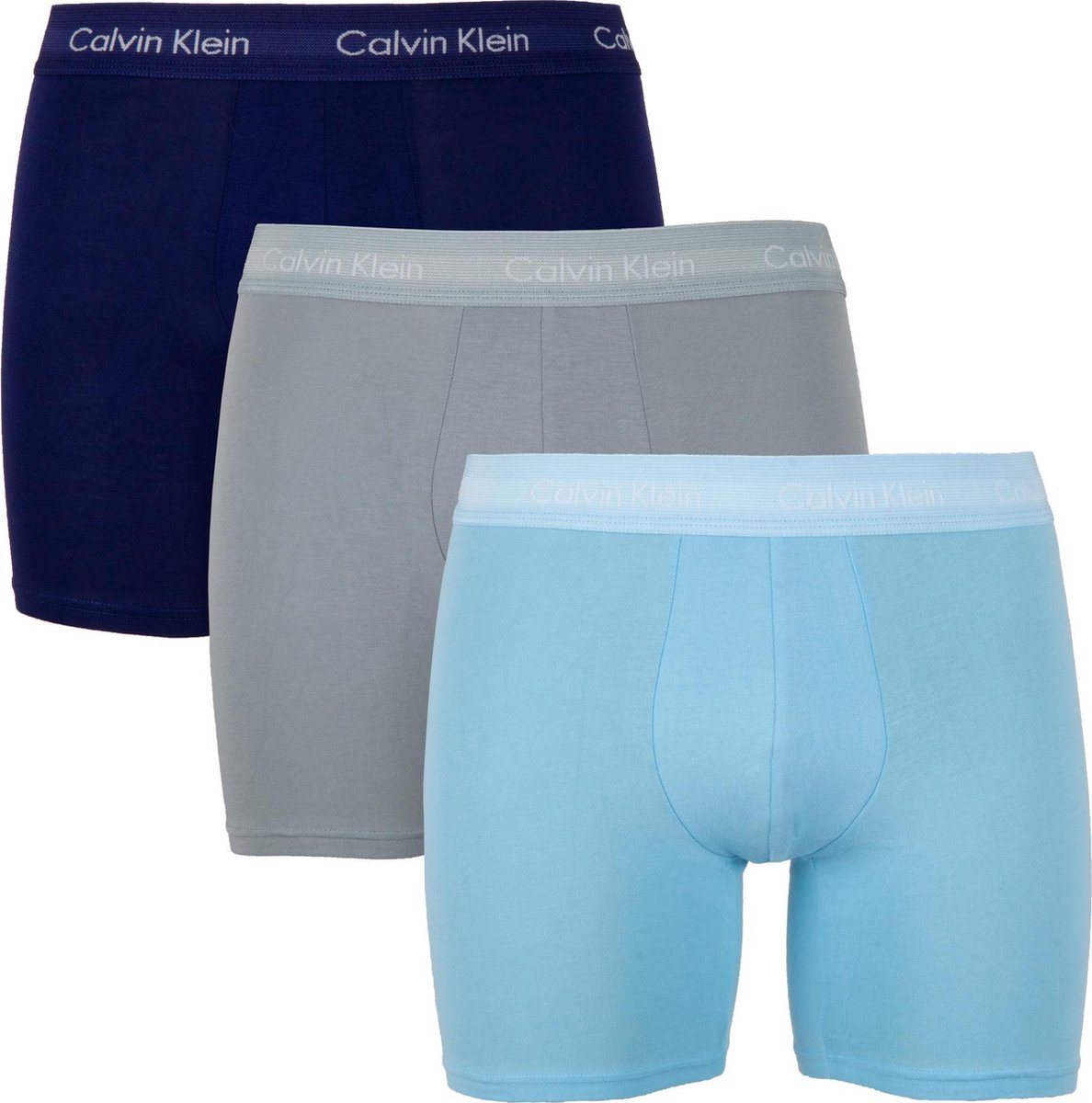 Calvin Klein Onderbroek - Mannen - Licht blauw - Navy - Grijs | bol.com