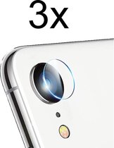 Beschermglas iPhone XR Screenprotector - iPhone XR Screenprotector - iPhone XR Screen Protector Camera - 3 stuks