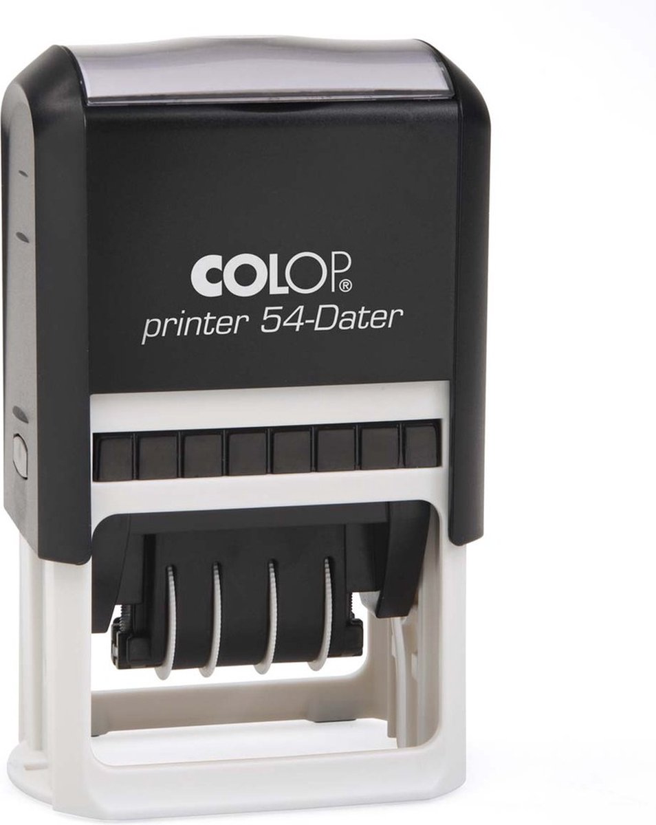 Colop Printer 54/D Rood - Stempels - Datum stempel Nederlands - Stempel afbeelding en tekst
