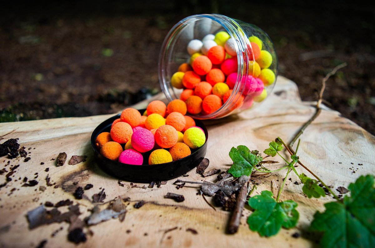 Carpmission | FLUO Pop ups | mixed colors | 15mm | 50ml |
