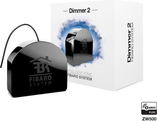 FIBARO Dimmer 2 - Inbouwmodule - Universele Dimmer - Geschikt voor LED verlichting - Z-Wave - Fibaro