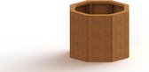 MySteel Cortenstaal plantenbak Chicago 200   - Hoogte: 400mm