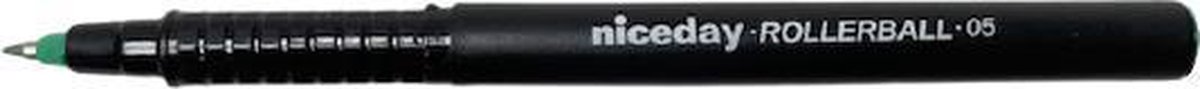 Niceday Rollerbalpennen Groen 0.5 mm - 10 stuks