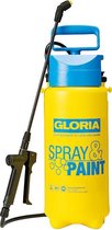 GLORIA Gloria Handspuit - Spray & Paint Model 5 L - 3 bar - Ventiel en vlakstraalsproeier - Viton afdichtingen