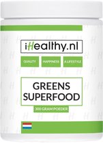 iHealthy Greens Superfood met 27 soorten Groenten & Fruit – 300gr