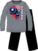 Avengers heren pyjama "Legendary Avenger", grijs, maat M