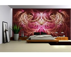 Fotobehang Vlies | Stenen | Roze | 368x254cm (bxh)
