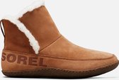 Sorel NAKISKA BOOTIE Dames Sloffen - Camel Brown, Natural- Maat 42