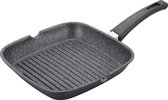 Herenthal Grillpan 28 cm - Grillpan inductie Marble Coating - AG28C