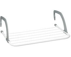 hangdroogrek - 3 m drooglengte - 16 x 52 cm - radiator - balkon - wit