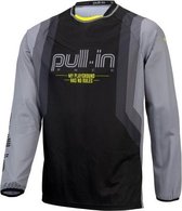 PULL-IN CHALLENGER MASTER ADULT JERSEY GREY V1 | GRIJS / ZWART / FLUO GEEL | MAAT XXL