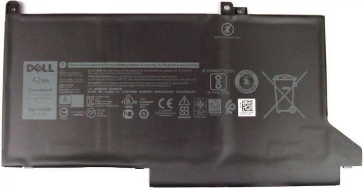 Dell Original Latitude 7480 / 7380 / 7280 3-Cell 42Wh Laptop Battery –  DJ1J0 – 9W9MX | bol.com