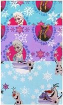 Cadeaupapier Inpakpapier Frozen Kinderen 200 x 70 cm set van 5 rollen assorti