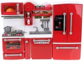 Complete keuken voor bijv. barbie met 47 accessoires