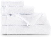 Bamatex Home Textiles - Collectie Emotion - Badgoedset - Set van 4 handdoeken 50 x 100 cm - 4 washandjes 16 x 22 cm - 2 badhanddoeken 70 x 140 cm - WIT - Egeïsche gekamde katoen -