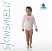 Skinshield by Vapor Apparel - UPF 50+ UV-zonbeschermend Toddler performance T-Shirt, Pink Blossom, Licht roze, Inktvis, lange mouwen 4T, 104/110